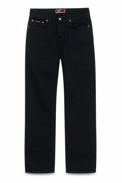 Teddy Smith Womens Black Size 32 Straight Leg Jeans