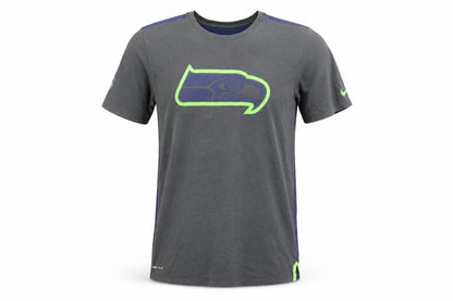 Nike NFL Onfield Dri-Fit Men's Grey Blue Small Short Sleeve T-Shirt