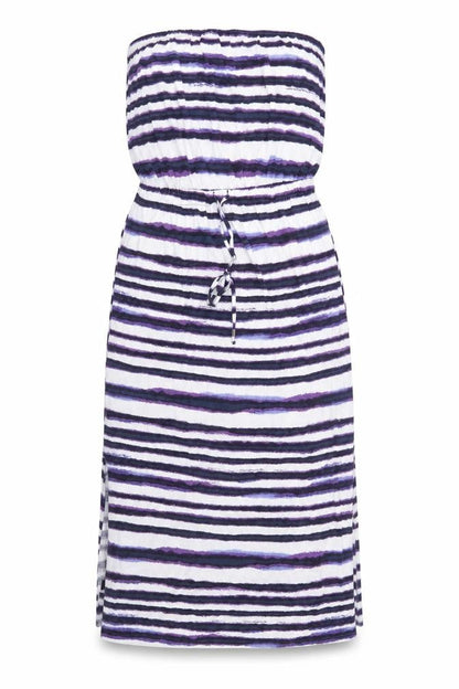 Monsoon Women’s Multicoloured Strapless Jersey Knee Dress M