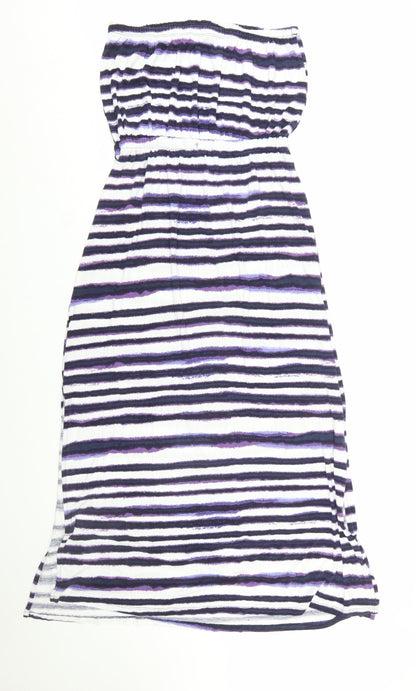 Monsoon Women’s Multicoloured Strapless Jersey Knee Dress M