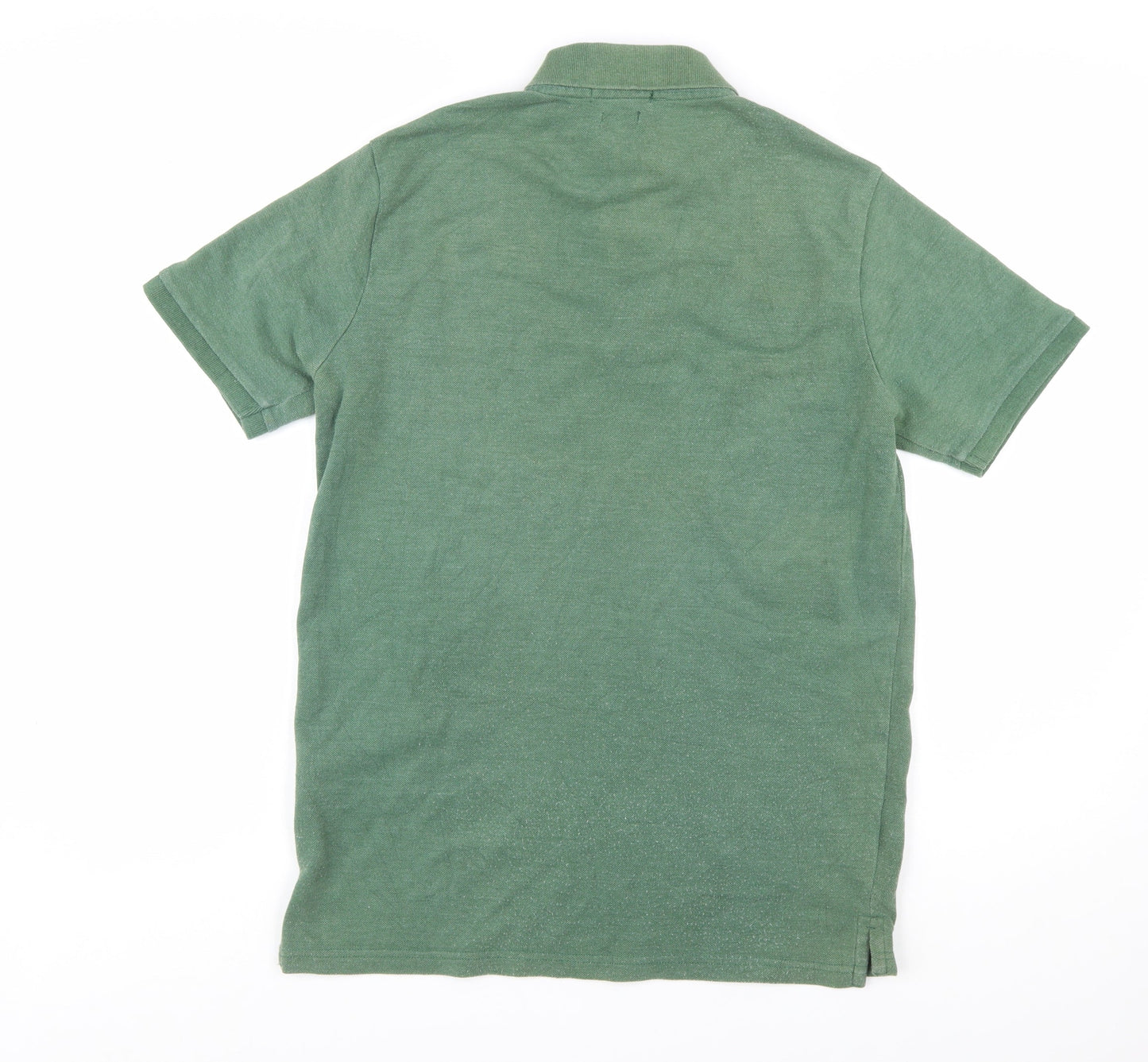 Ralph Lauren Men's Green Custom Fit Polo Shirt Size L