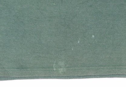 Ralph Lauren Men's Green Custom Fit Polo Shirt Size L
