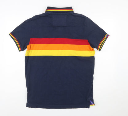 Superdry Men's Multicoloured Super Sunrise Polo Shirt 2XL