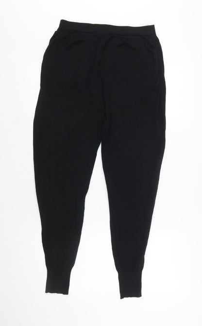 John Smedley Women's Black Cotton Leggings Size S