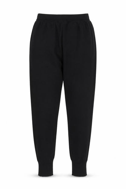 John Smedley Women's Black Cotton Leggings Size S