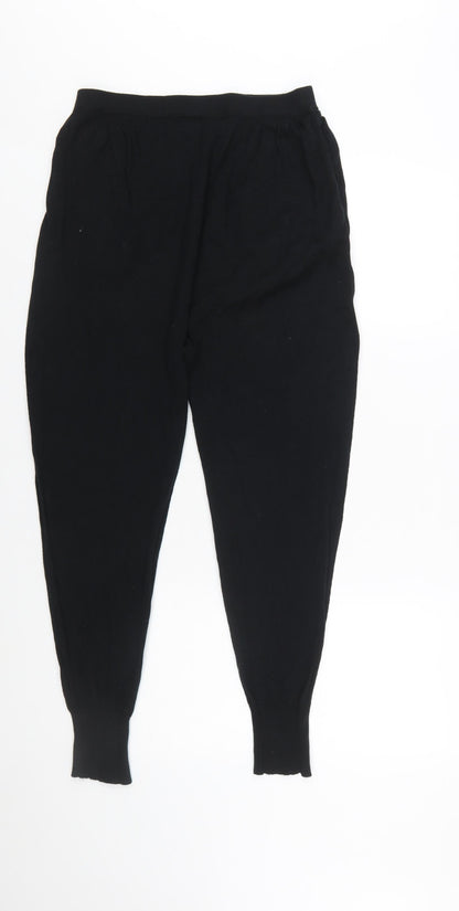 John Smedley Women's Black Cotton Leggings Size S