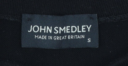 John Smedley Women's Black Cotton Leggings Size S