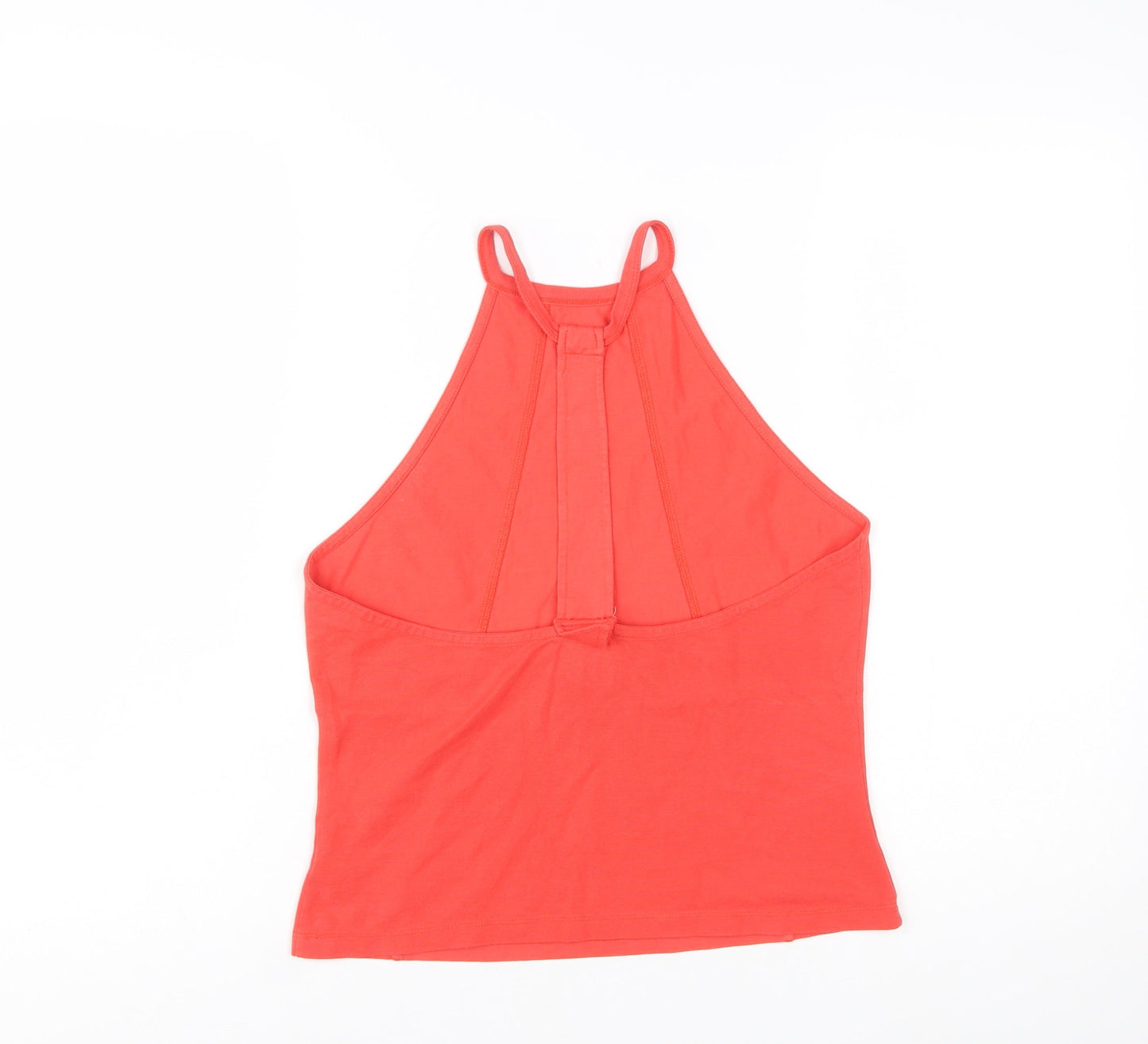 French Connection Women's Red Halter Camisole Tank Top Size M
