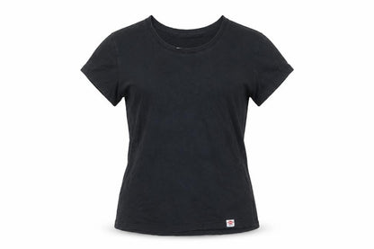 Lee Cooper Womens Black Cotton Basic Short Sleeve T-Shirt Size 12