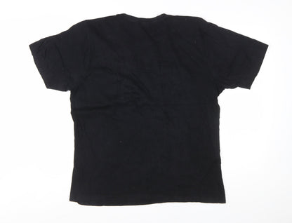 Knight Rider Men's Black Large Graphic Movie Car T-Shirt 100% Cotton