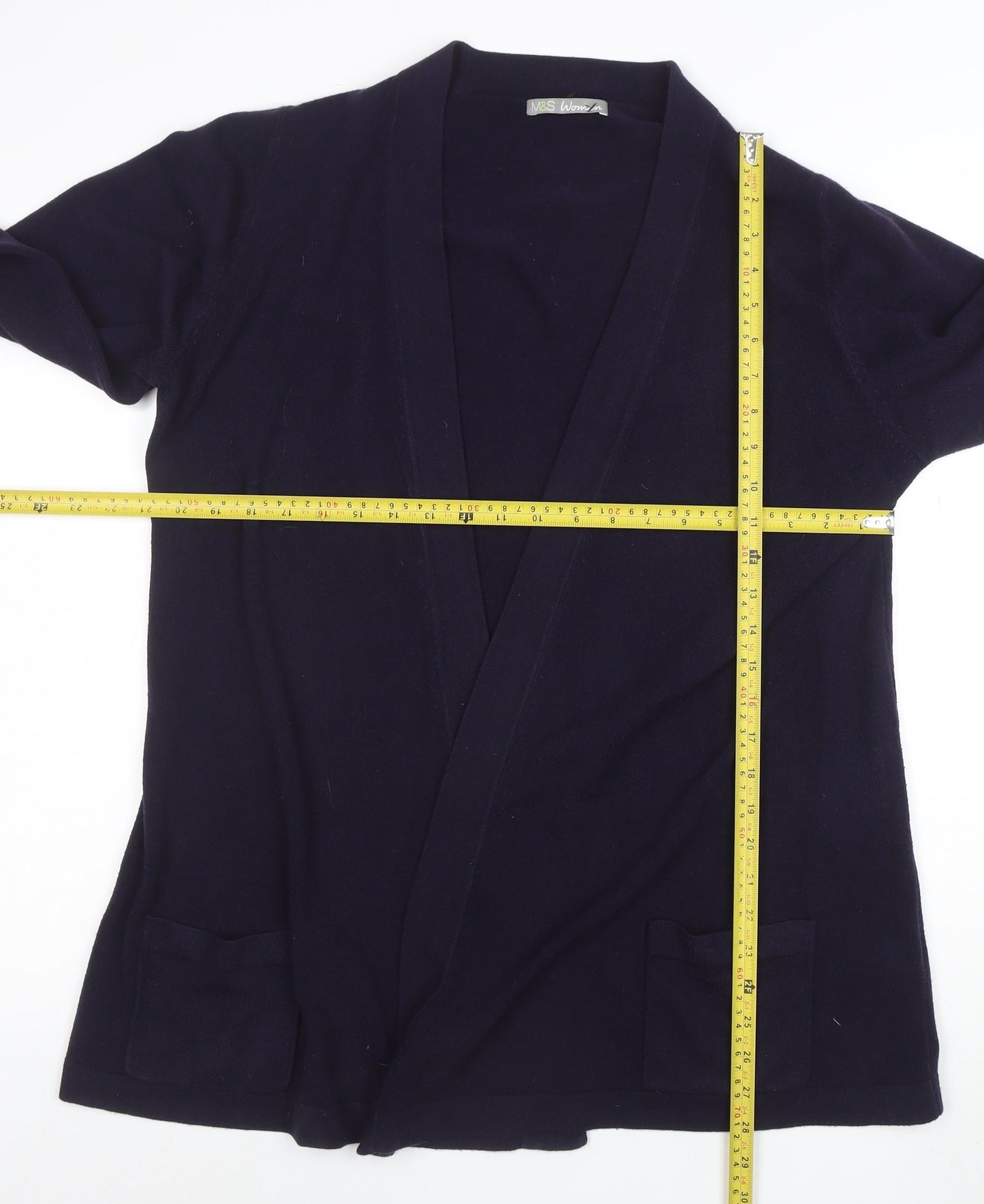 Marks and Spencer Women's Purple Size 22 Knit Cardigan