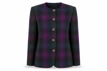 Braemar by Michelle Monet Women's Multicoloured Size 12 Wool Blazer Jacket