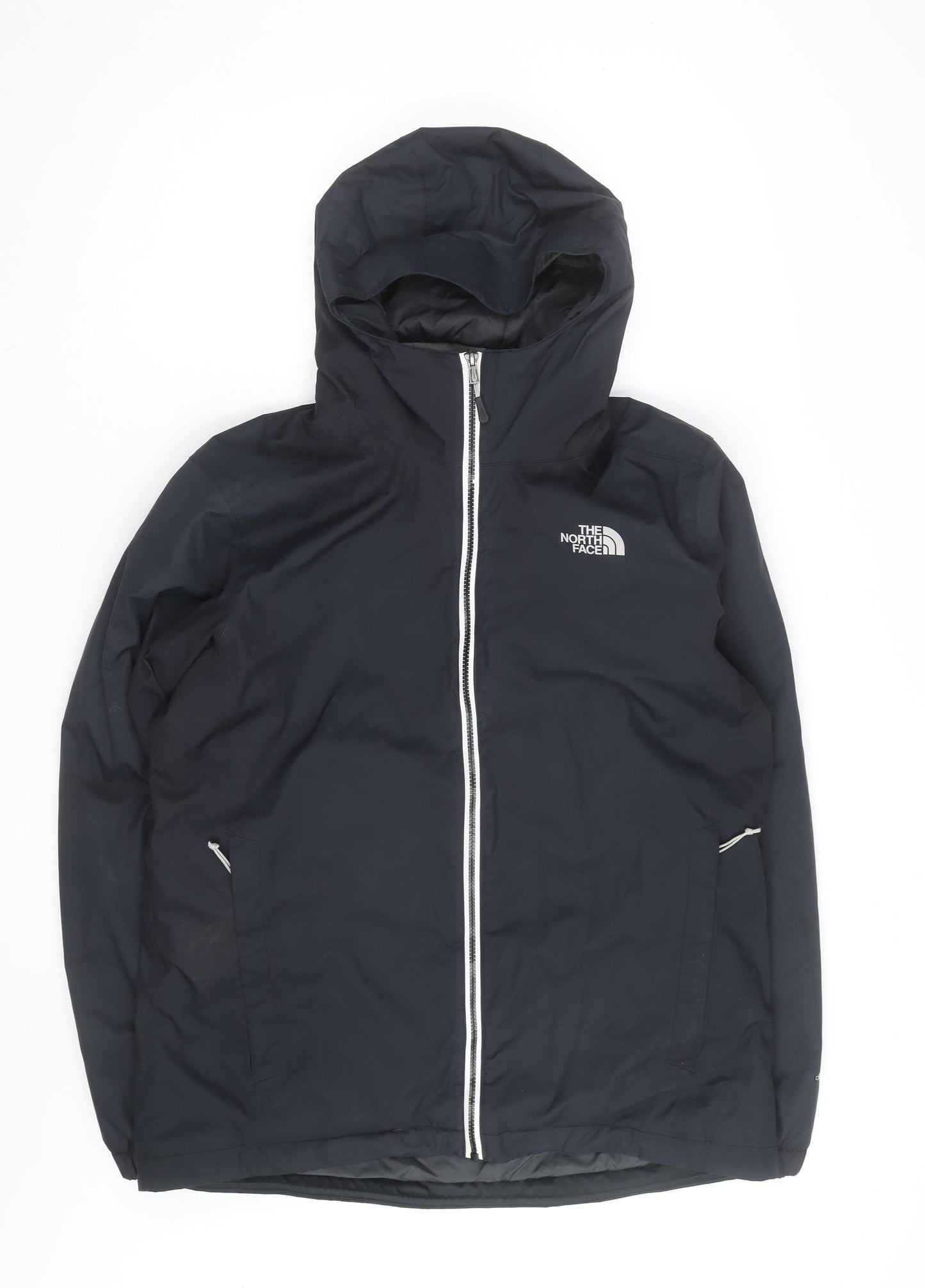 The North Face Men's Black Hooded Insulated Puffer Jacket Size L