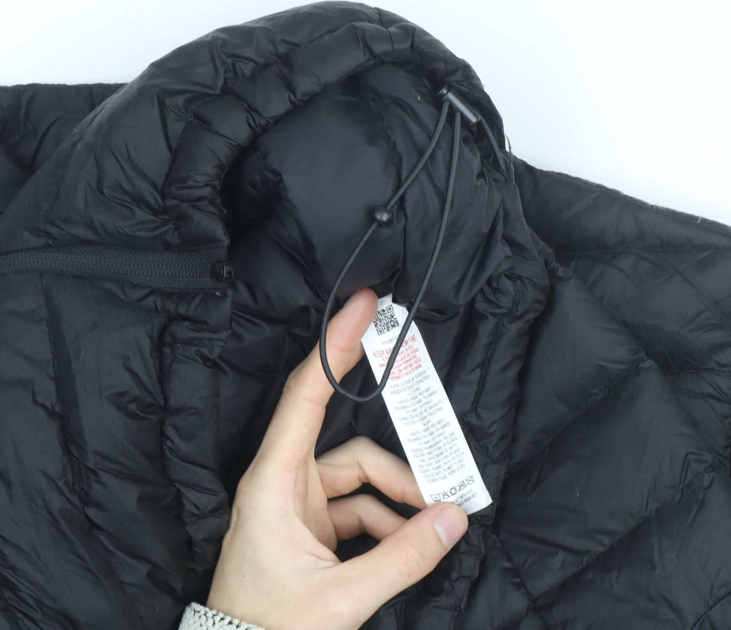 Peter Storm Men's Black Lightweight Down Puffer Jacket Size S