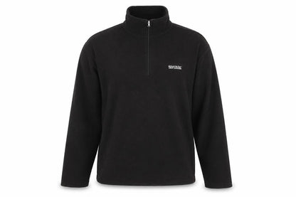 Regatta Men’s Black Fleece Pullover XL 1/4 Zip Outdoor Sweatshirt
