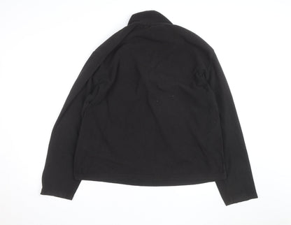 Regatta Men’s Black Fleece Pullover XL 1/4 Zip Outdoor Sweatshirt