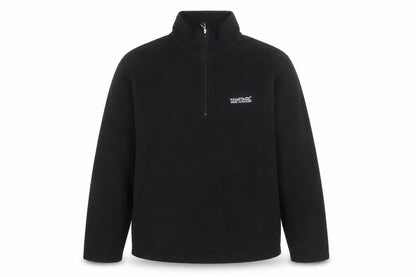Regatta Men’s Black Fleece 1/4 Zip Pullover Sweatshirt Size L