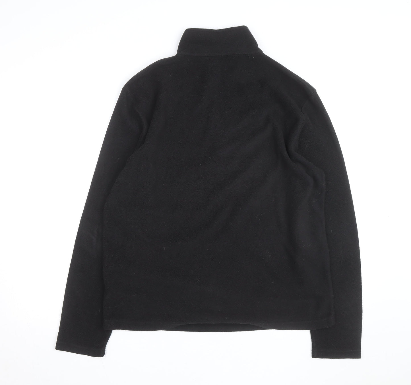 Regatta Men’s Black Fleece 1/4 Zip Pullover Sweatshirt Size L