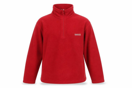 Regatta Men's Red XS Fleece 1/4 Zip Outdoor Jacket
