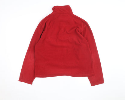 Regatta Men's Red XS Fleece 1/4 Zip Outdoor Jacket