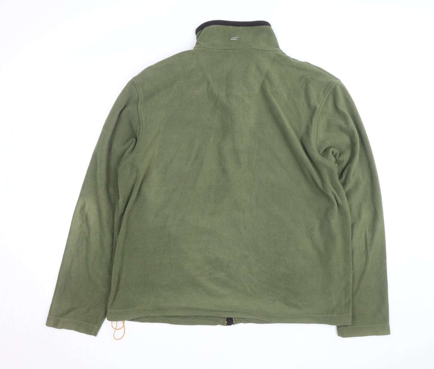 Regatta Men’s Green Fleece Full Zip Windbreaker Jacket XL