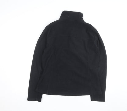 Columbia Men's Black Fleece Full Zip Windbreaker Jacket L