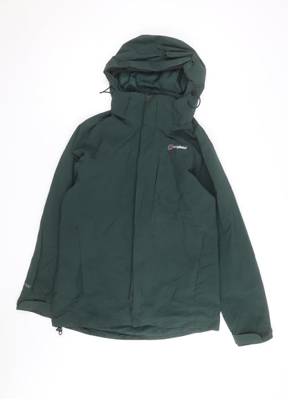 Berghaus Men's Green Small Waterproof Hooded Outdoor Jacket