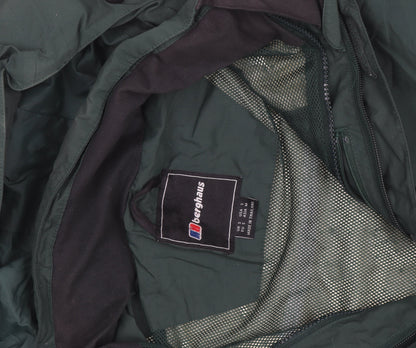 Berghaus Men's Green Small Waterproof Hooded Outdoor Jacket