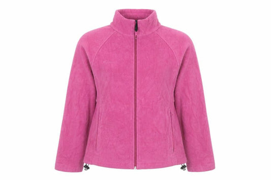 Columbia Women Pink Fleece Full Zip Lightweight Active Jacket M