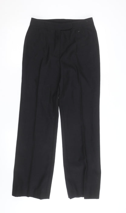 Lady Brax Black Dress Pants Unisex Adults M Regular Fit Straight Leg Trousers