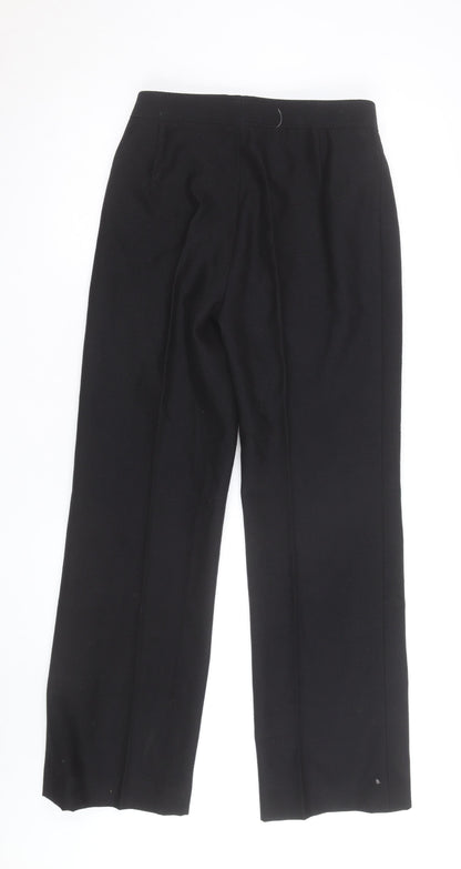 Lady Brax Black Dress Pants Unisex Adults M Regular Fit Straight Leg Trousers