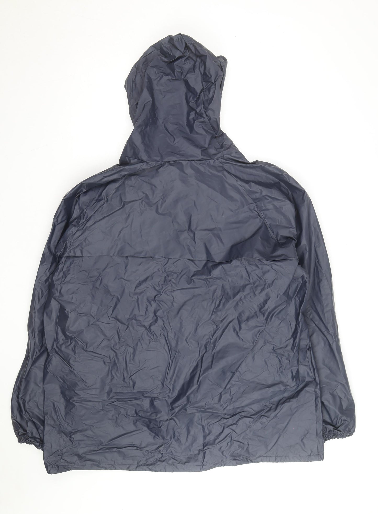 Army & Navy Mens Blue XL Waterproof Hooded Rain Jacket