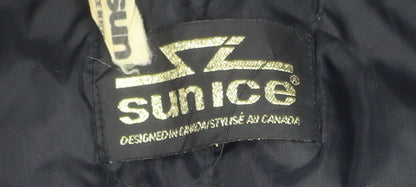 Sun Ice Men's Black Purple 90s Ski Jacket L Colour Block Winter