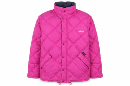 Dolomite Men's Pink Quilted Puffer Jacket L Winter Insulated