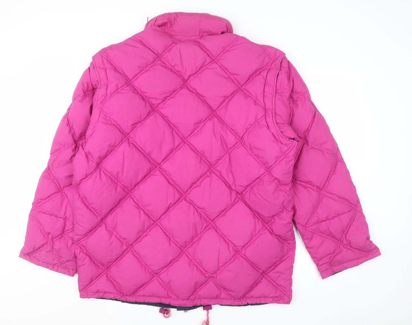 Dolomite Men's Pink Quilted Puffer Jacket L Winter Insulated