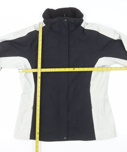 Quest Women's Black & White Ski Jacket Waterproof M
