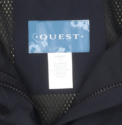 Quest Women's Black & White Ski Jacket Waterproof M