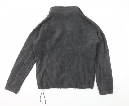 Columbia Mens Grey XL Fleece Full Zip Outdoor Jacket