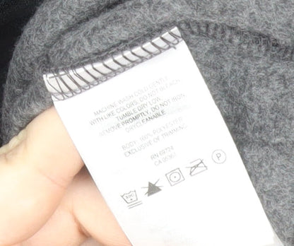 Columbia Mens Grey XL Fleece Full Zip Outdoor Jacket