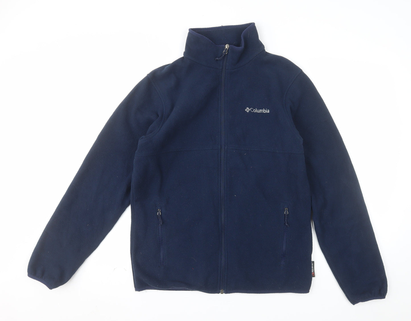 Columbia Men's Blue Fleece Full Zip Outdoor Jacket Size S