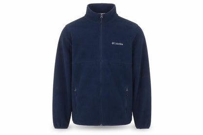 Columbia Men's Blue Fleece Full Zip Outdoor Jacket Size S