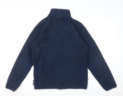 Columbia Men's Blue Fleece Full Zip Outdoor Jacket Size S