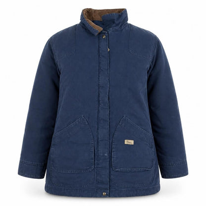 Berne Apparel Women’s Navy Mid-Length Work Jacket Size L (14-16)