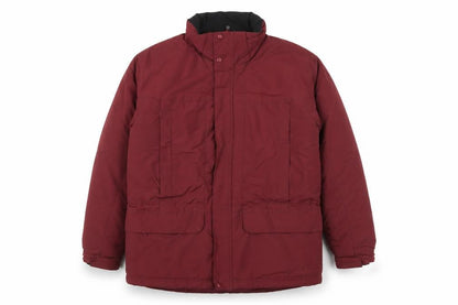 L.L. Bean Men's Red Nylon L Puffer Jacket Winter Waterproof