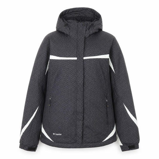Columbia Women's Grey 3-in-1 Waterproof Hooded Jacket M