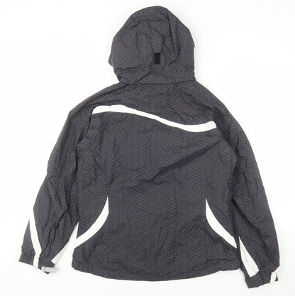 Columbia Women's Grey 3-in-1 Waterproof Hooded Jacket M