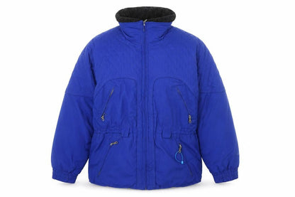 Collini Women's Blue Quilted Thermal Puffer Jacket Size 12