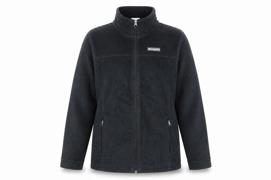 Columbia Women's Black Fleece Full Zip Jacket XL Outdoor