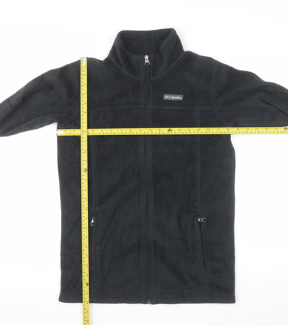 Columbia Women's Black Fleece Full Zip Jacket XL Outdoor