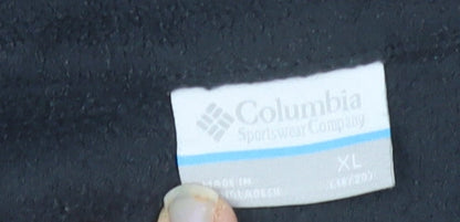 Columbia Women's Black Fleece Full Zip Jacket XL Outdoor